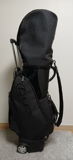 렉서스 우레탄 재질 블랙 휠 골프백