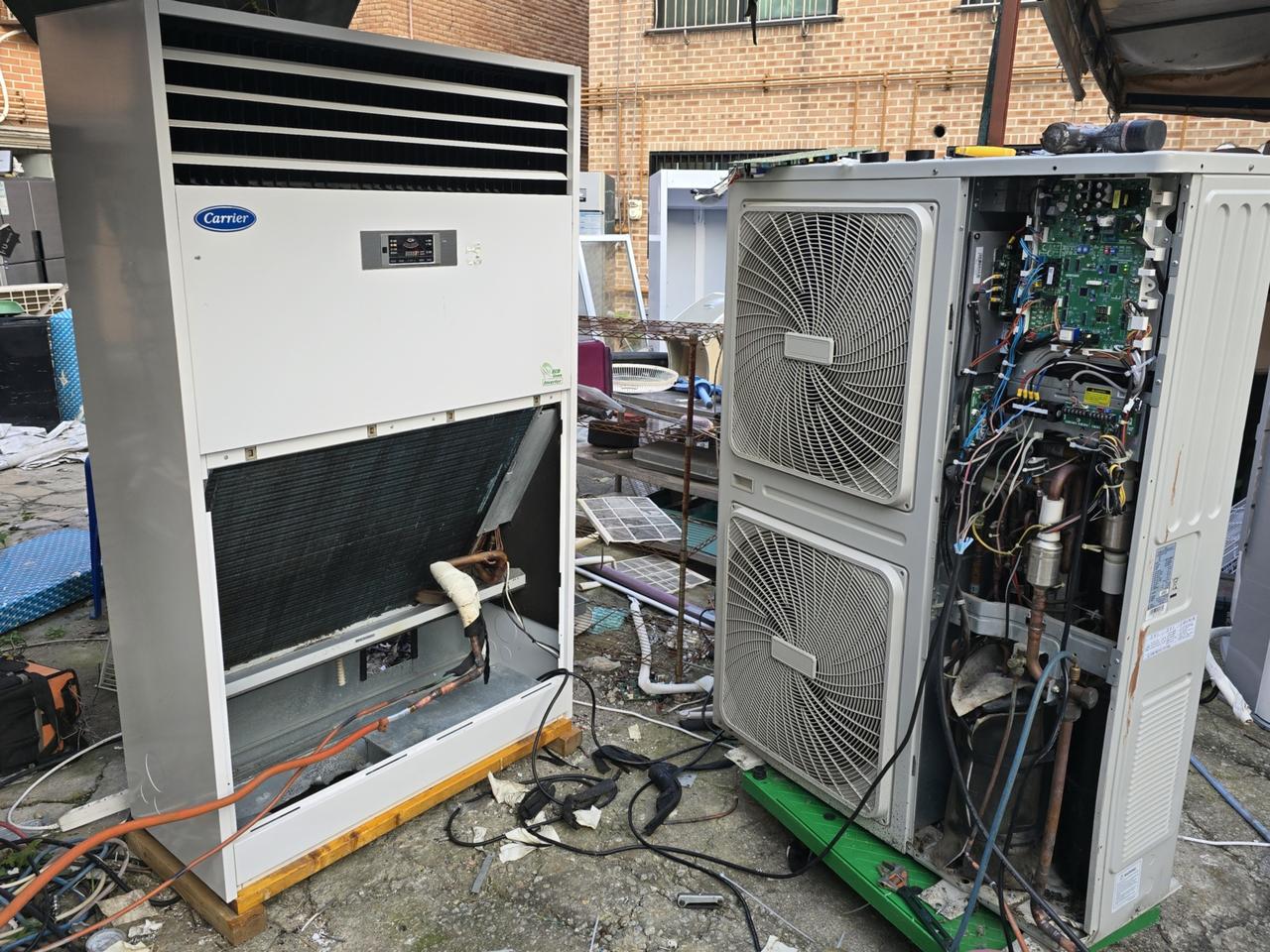 60평 냉난방기 2022년.250만원 설치비 별도 택배 가능 착불