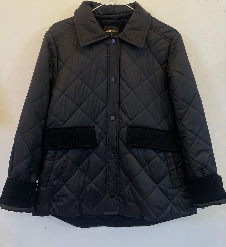 죠르쥬레쉬 코듀로이배색 퀼팅자켓:) 경량패딩 경량자켓 퀼팅패딩