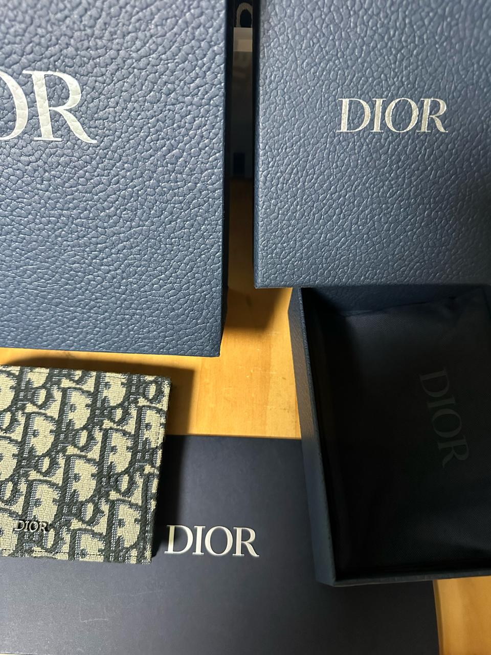 디올 오블리크 반지갑 새상품