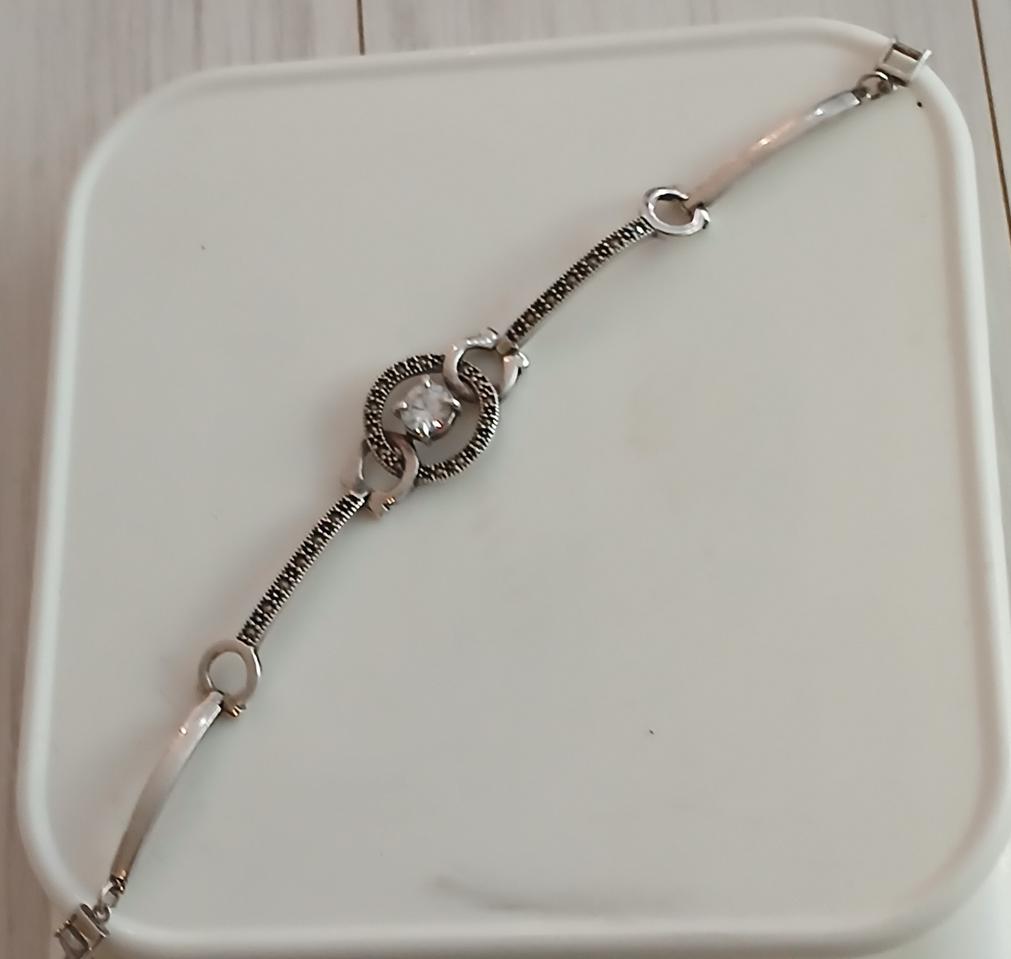 925실버보석팔찌