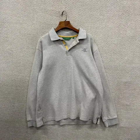 헨리코튼 골프 캐주얼 자수로고 긴팔카라티 105 A00602