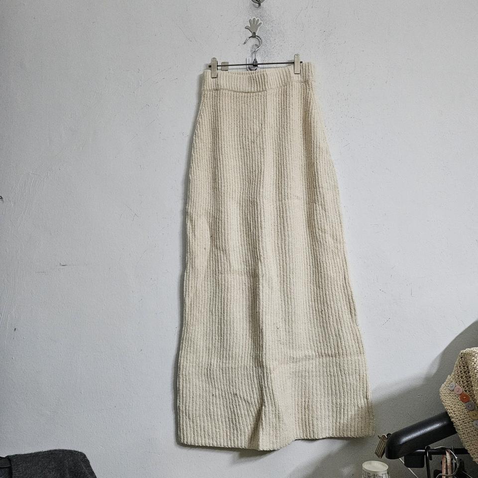 니트밴딩롱치마
