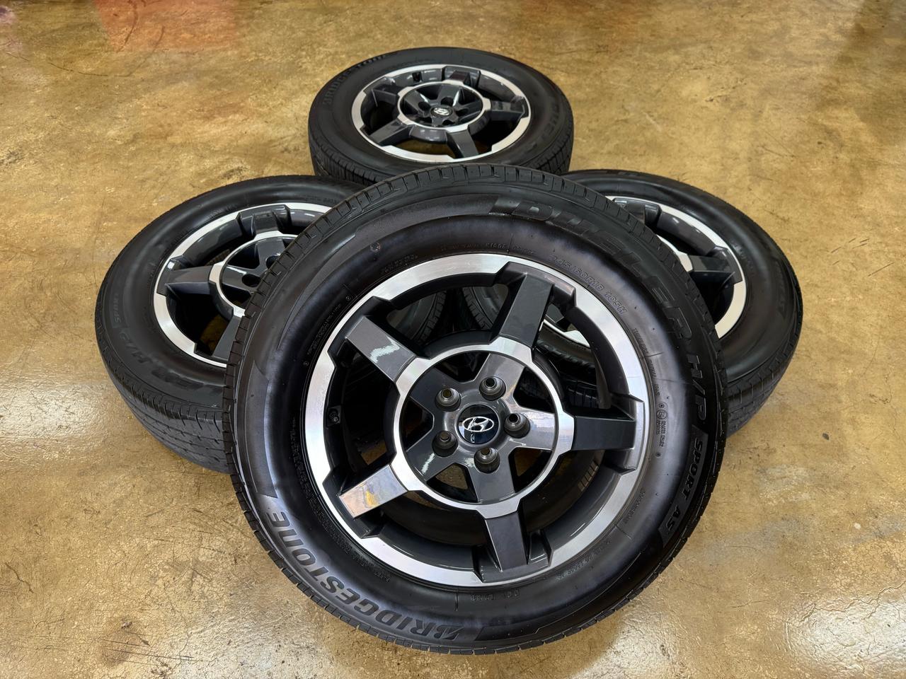 더뉴팰리세이드 18인치 순정휠타이어 팝니다