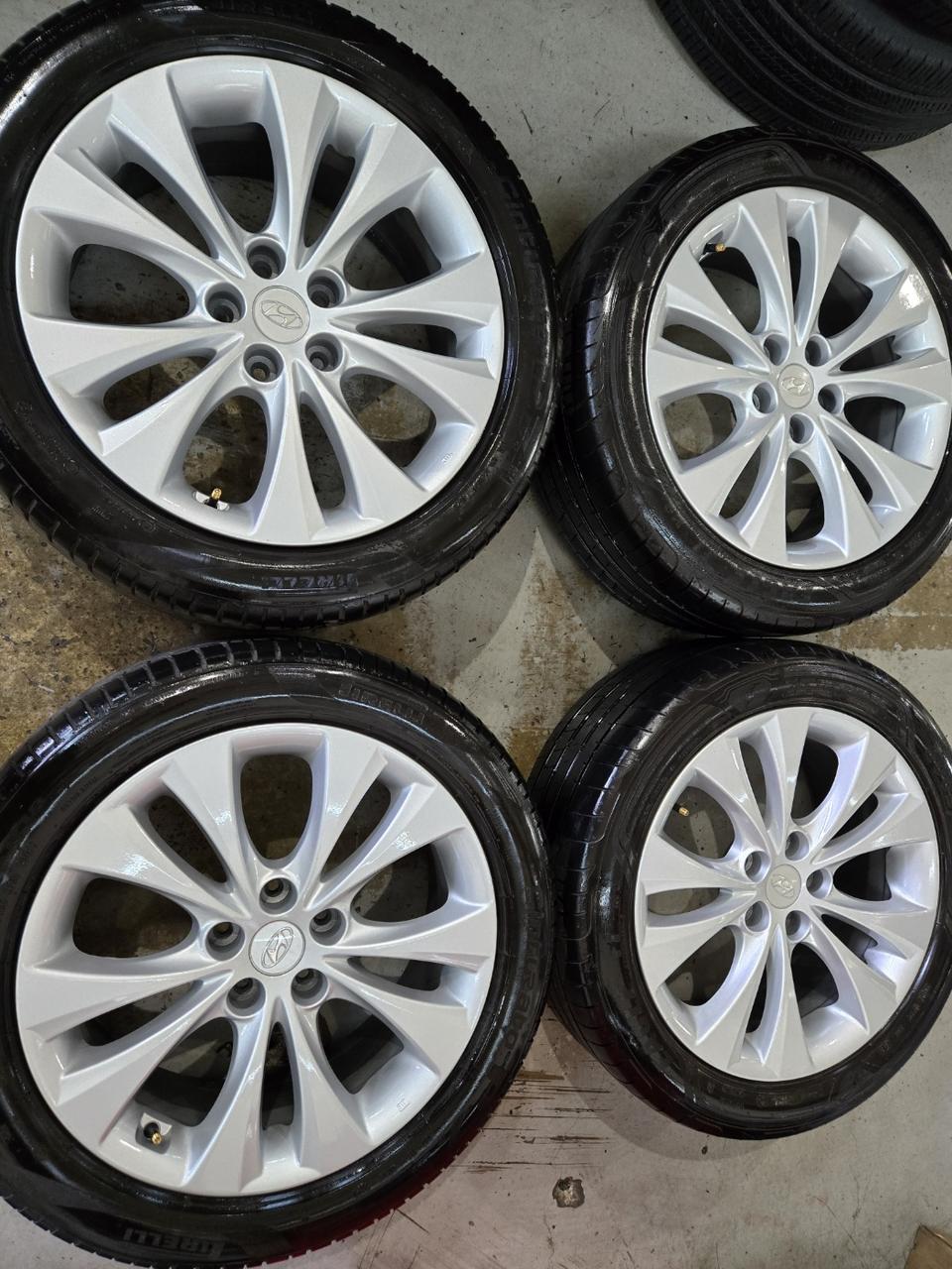 (판매) 그랜저hg 18인치 휠타이어 판매합니다