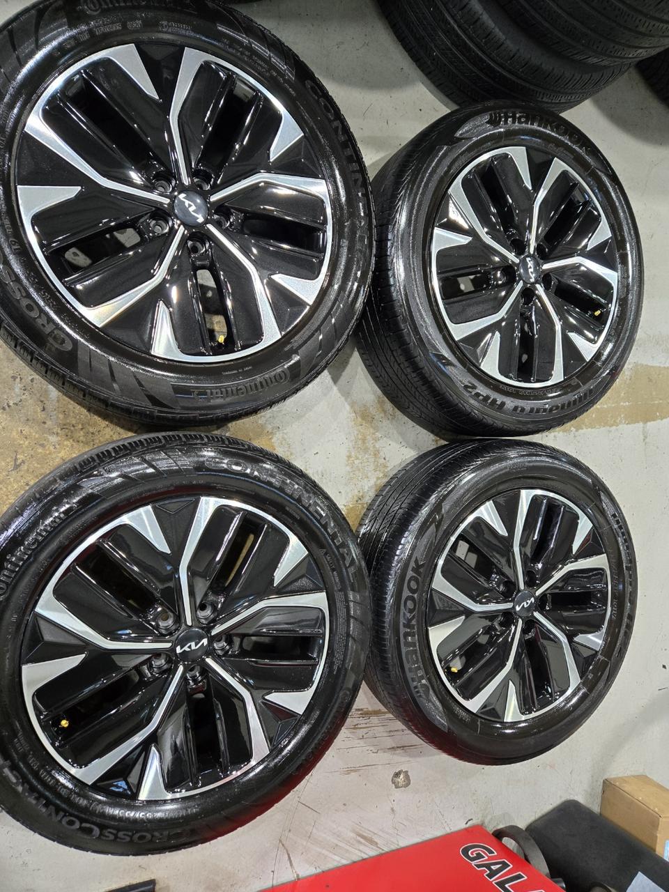 (판매) ev6 19인치 휠타이어 판매합니다