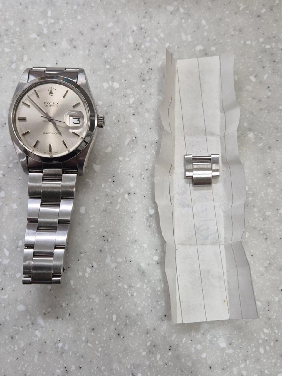 롤렉스 오이스터데이트 시계