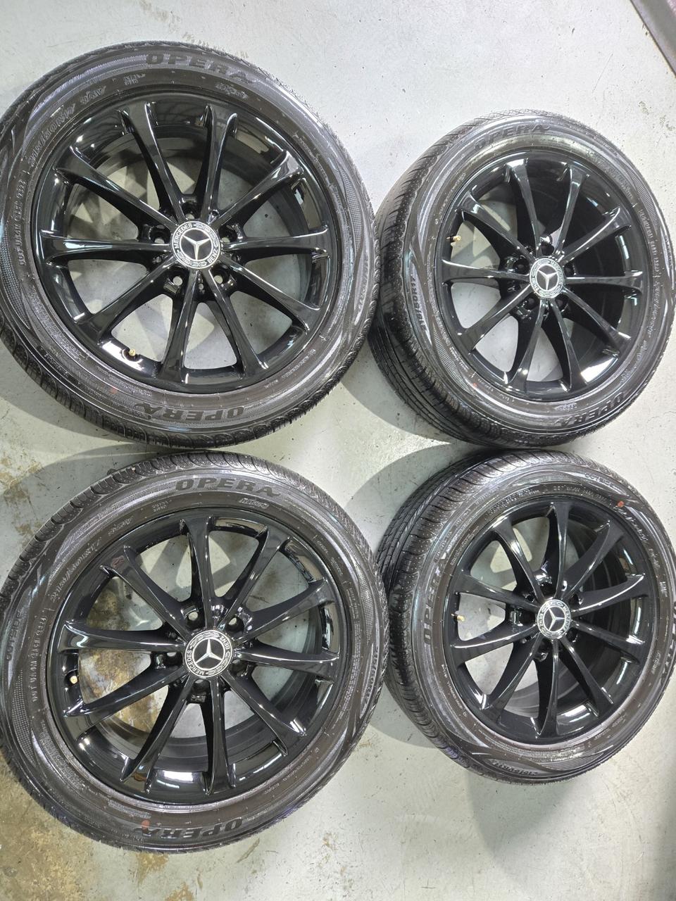 (판매) 벤츠a클래스 17인치 휠타이어 판매합니다
