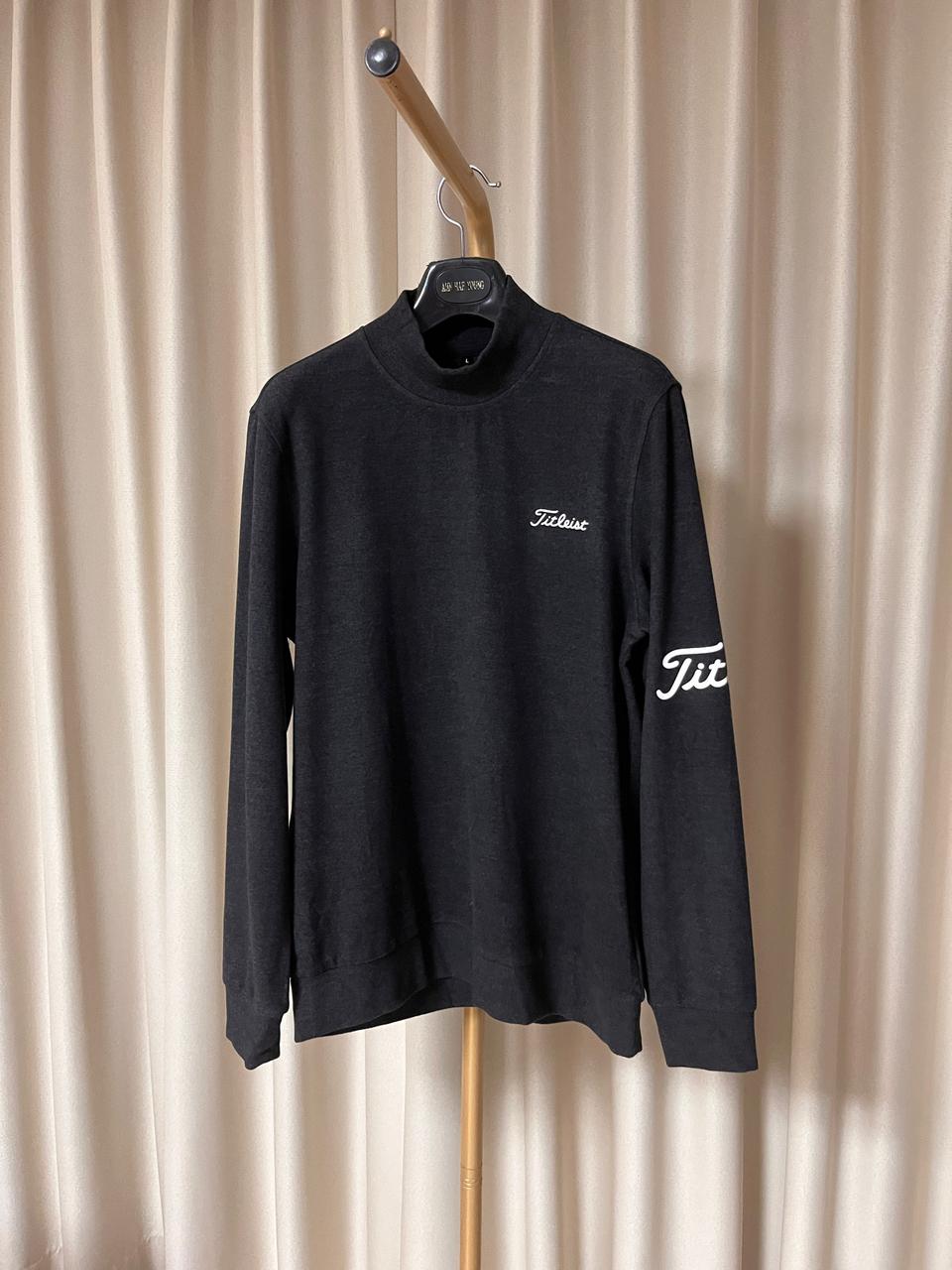 타이틀리스트 남성 기모 골프티셔츠(100)