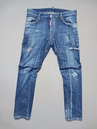 [48] 정품 디스퀘어드2 페인팅 딥워싱 타이디바이커진 청바지 32 33