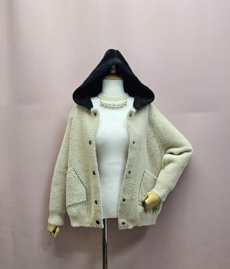 furs66 양모 덕다운 경량패딩