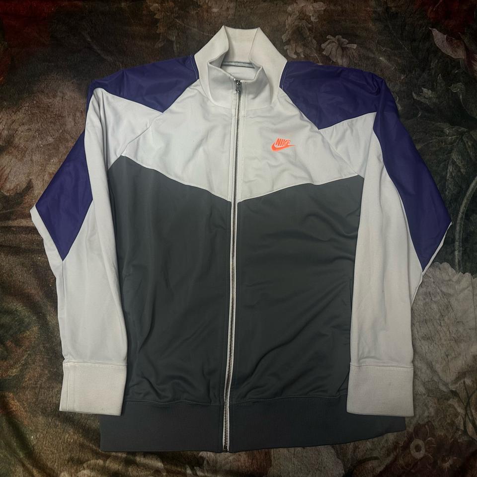 나이키 빈티지 퍼플 사이드라인 화이트트랙탑저지 105 아디다스져지 져지