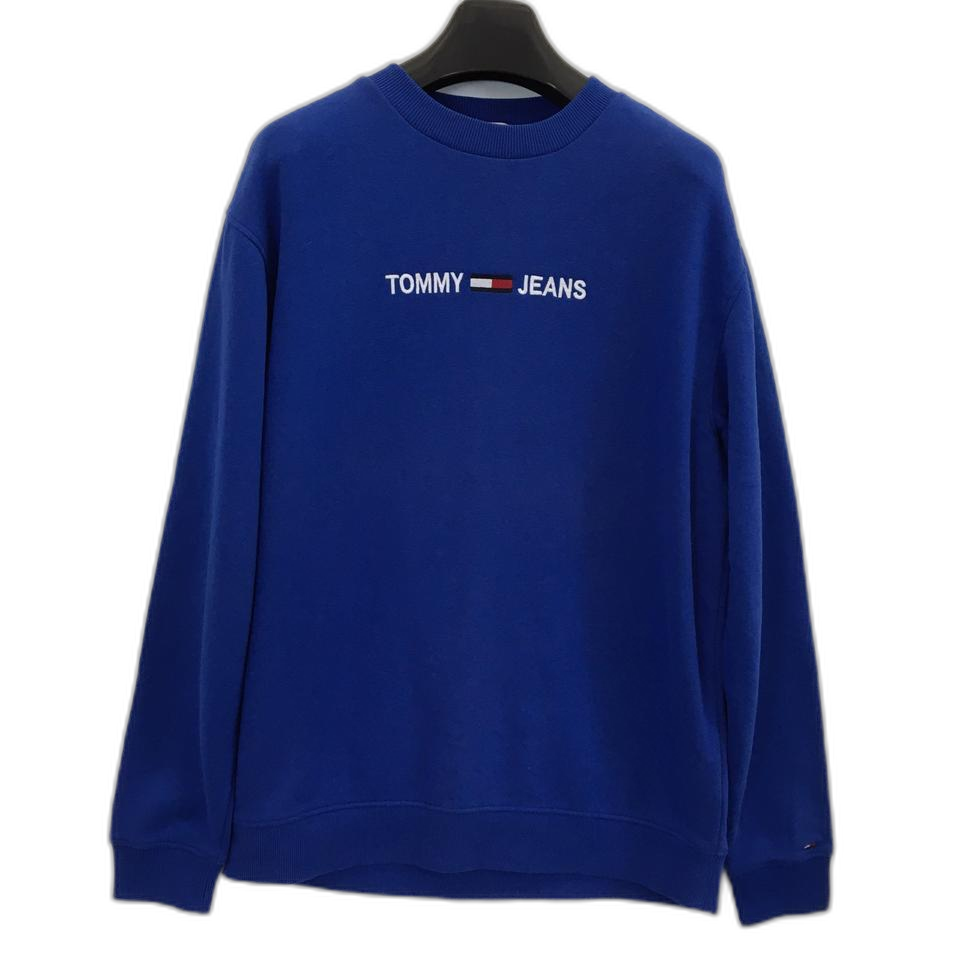 타미힐피거 릴렉시드 블루 맨투맨 M 95-100 