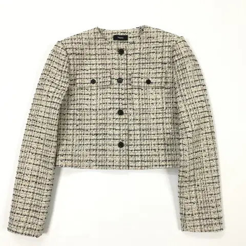 25fw 띠어리 트위드 가디건 자켓