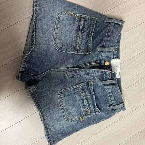 데님 반바지 숏팬츠