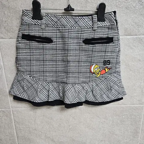 파리게이츠 여성 심슨가족 큐롯 골프 스커트 -0