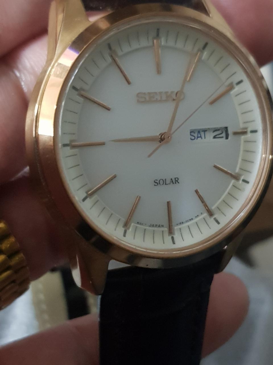 세이코 솔라  쿼츠