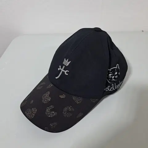 까스텔바작 골프 여성 모자 호피 무늬