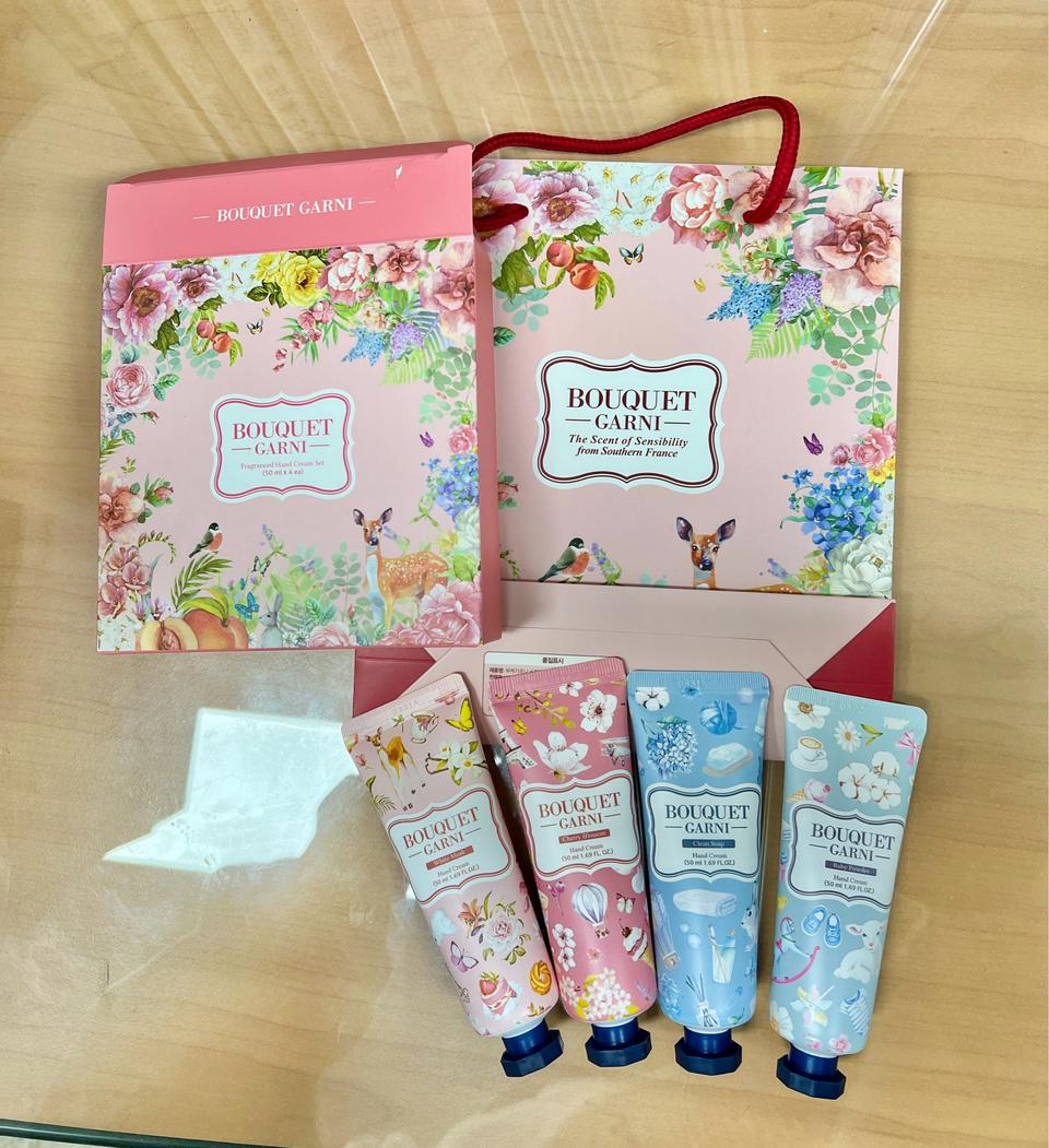 부케가르니, 프레그런스드, 핸드크림 세트, 새 상품