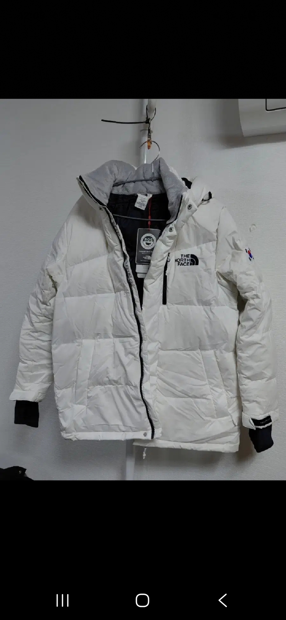 노스페이스 평창점퍼 m