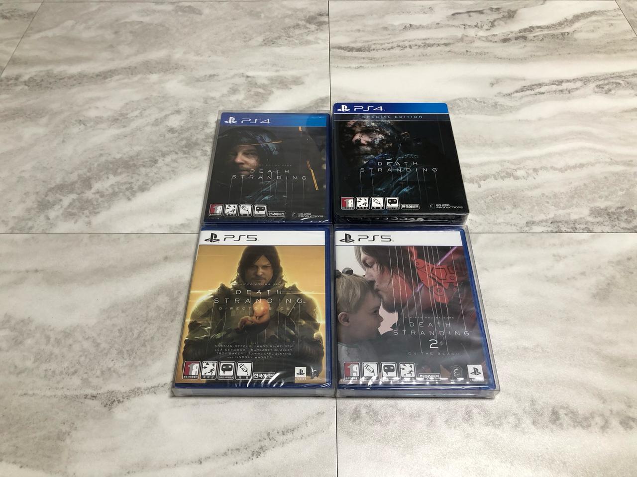 데스 스트랜딩 시리즈(PS4/PS5) 미개봉 새제품