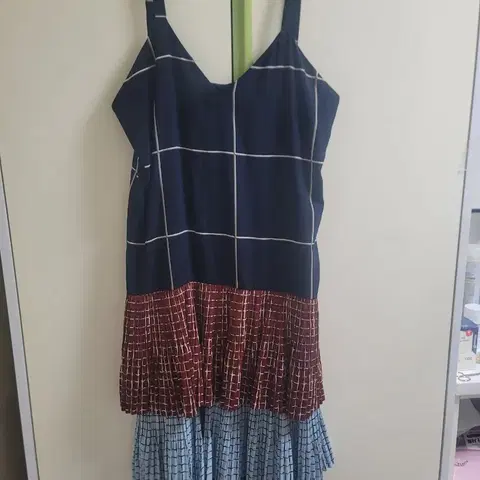 여성 끈 원피스 프리사이즈