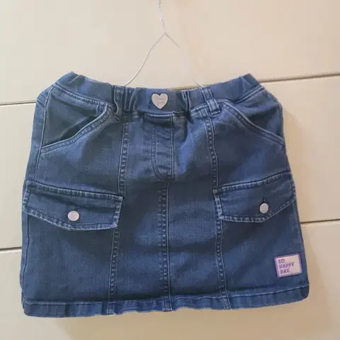 SO HAPPY DAY 여아 데님 스커트 150