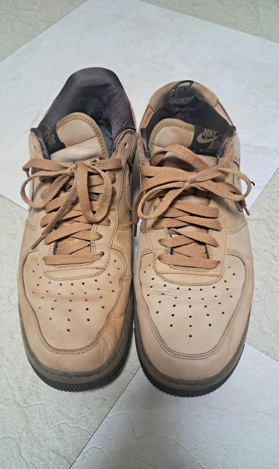 나이키 에어포스1 된장포스