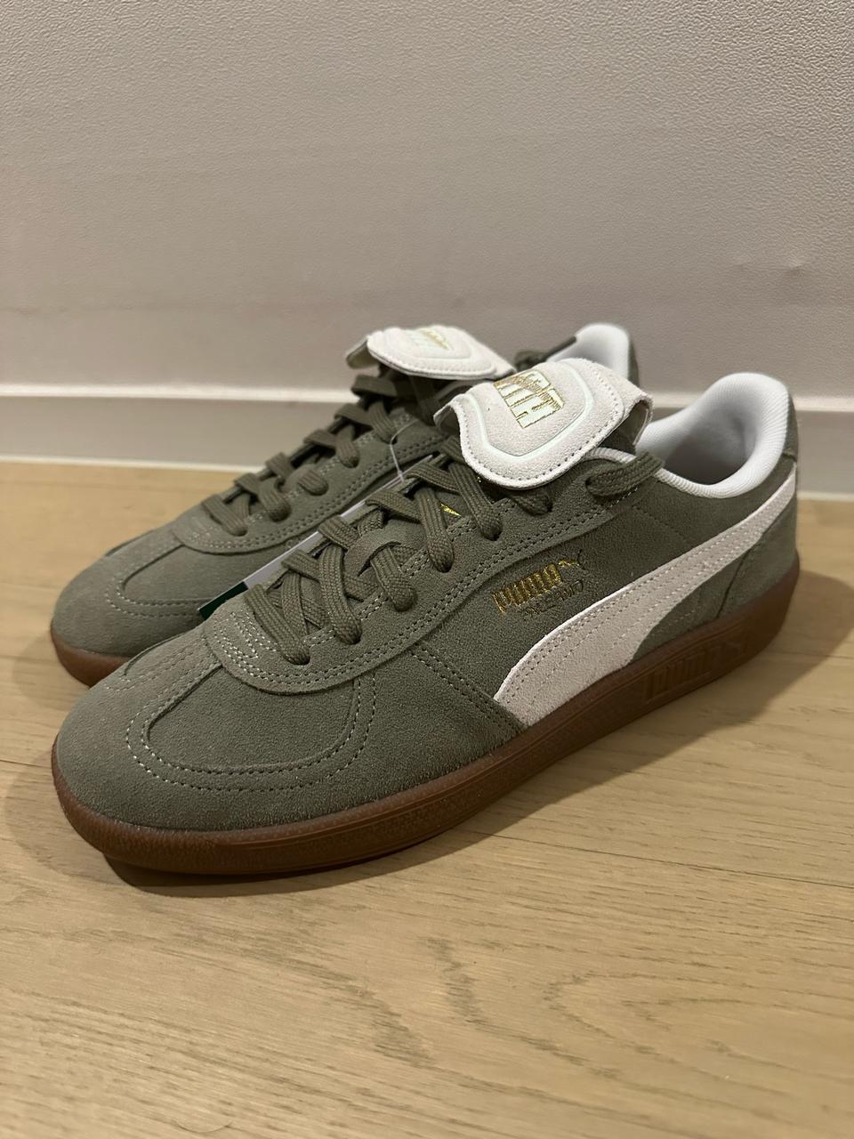 푸마 팔레르모 프리미엄 빈티지(카키)[280]