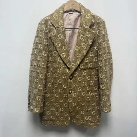 (27) 정품 구찌 텍스쳐드 블레이져 자켓