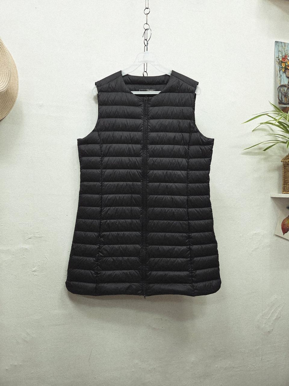 타키/구스다운경량패딩조끼95