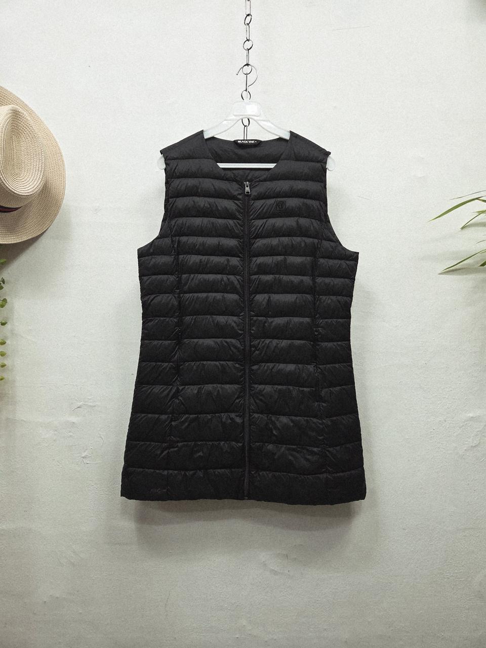 블랙야크/경량패딩롱조끼100