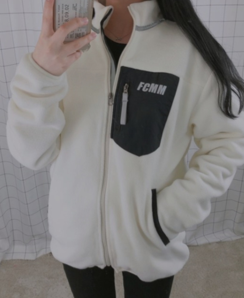 FCMM  남녀공용 플리스 후리스  L