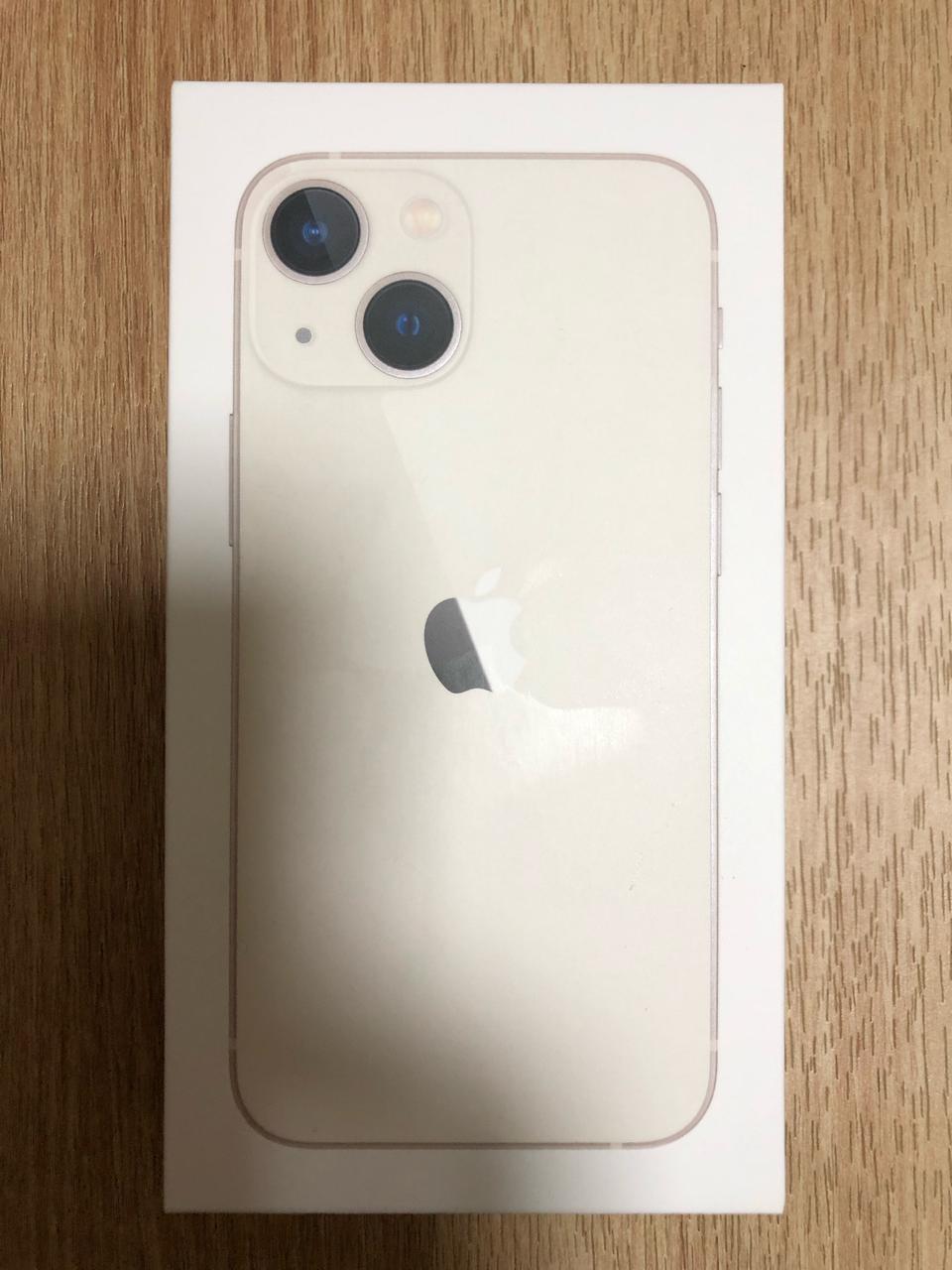 개봉 새제품 아이폰 13 mini 스타라이트 512 GB