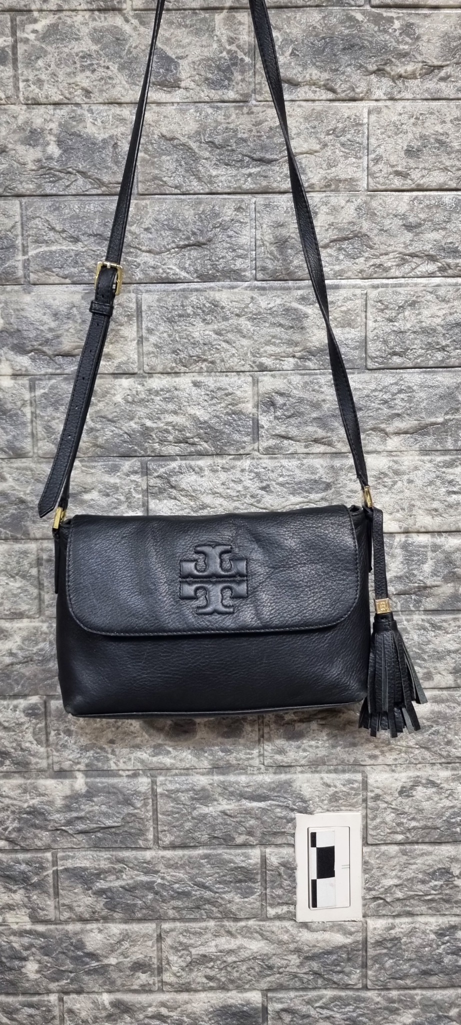 토리버치 소가죽 크로스가방