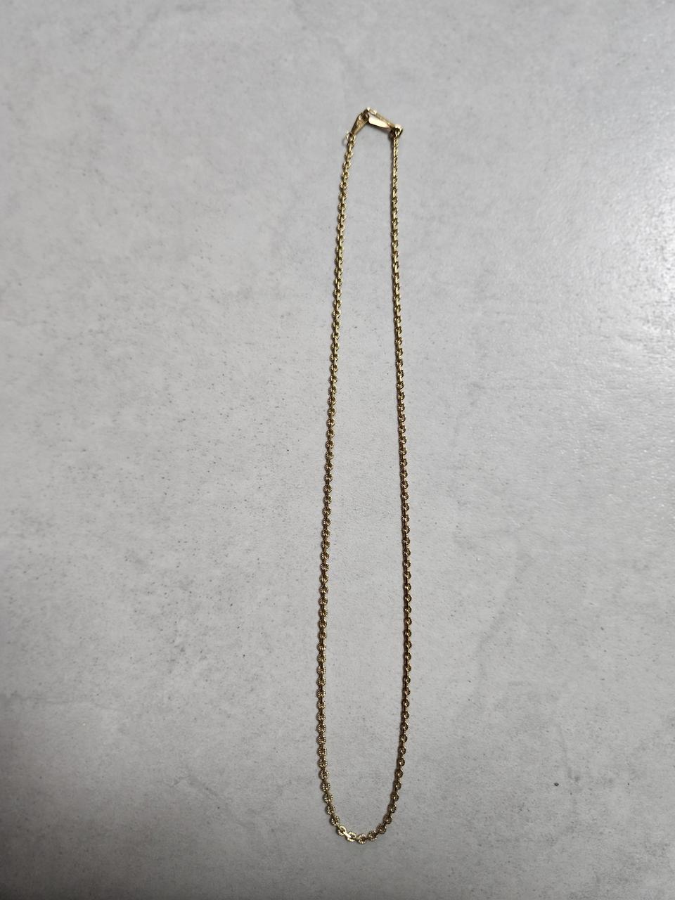 골드색 체인 목걸이 새제품
