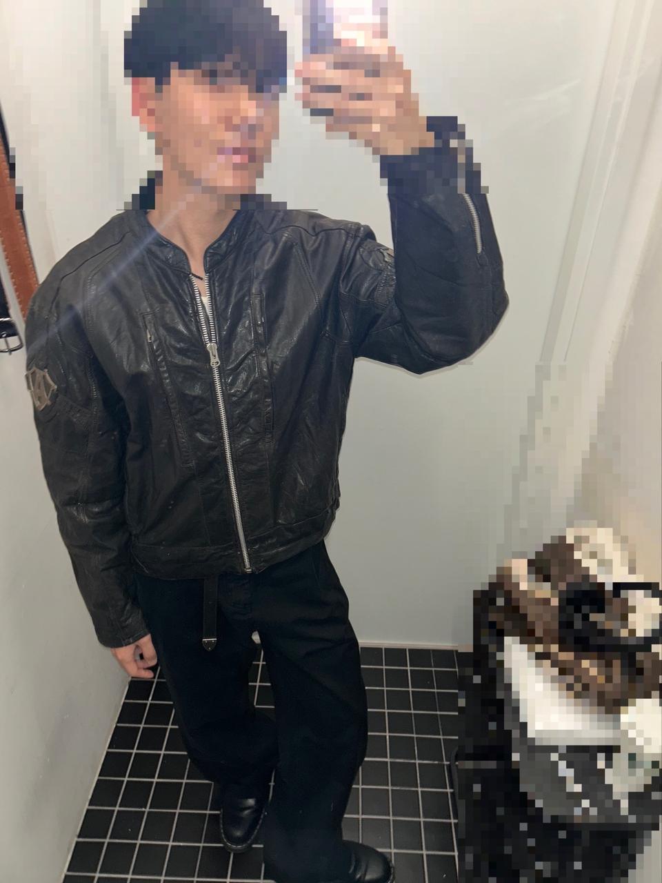 빈티지 레더자켓