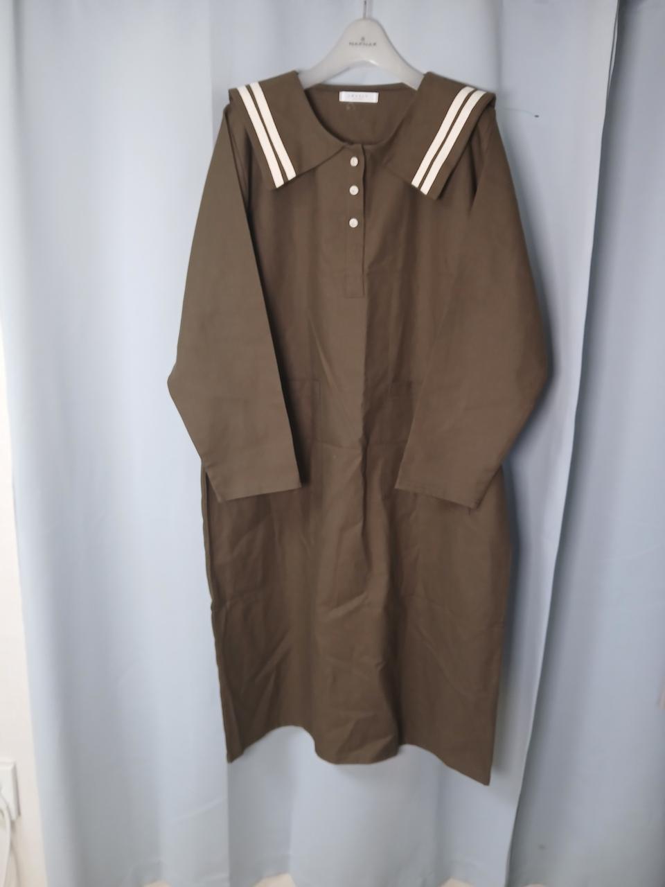 세일러 면100%원피스(새상품)-프리