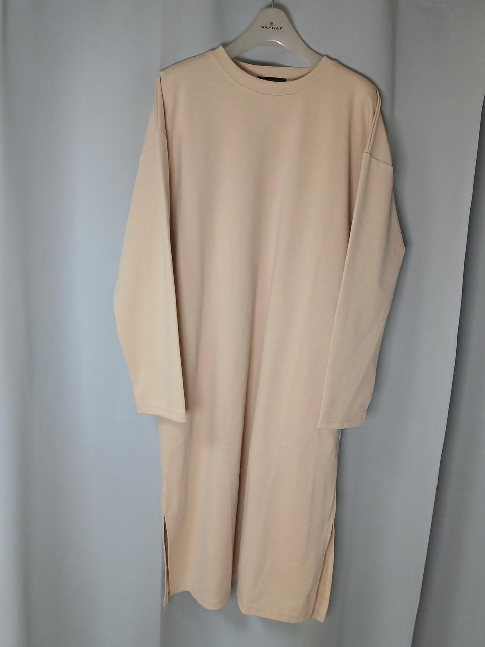 베이지 롱 원피스ㅡ프리