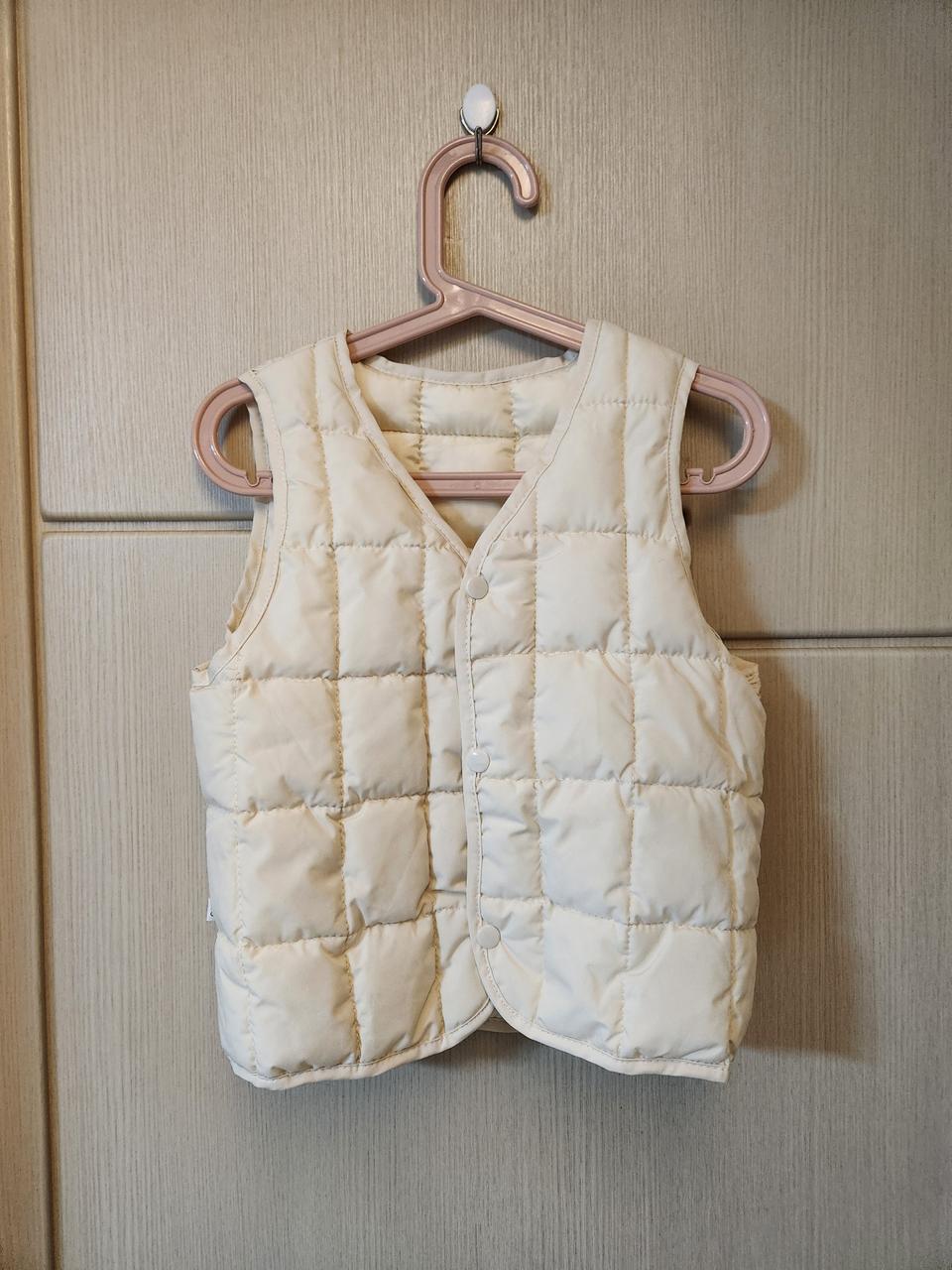 100. 와풀 아동 패딩 조끼