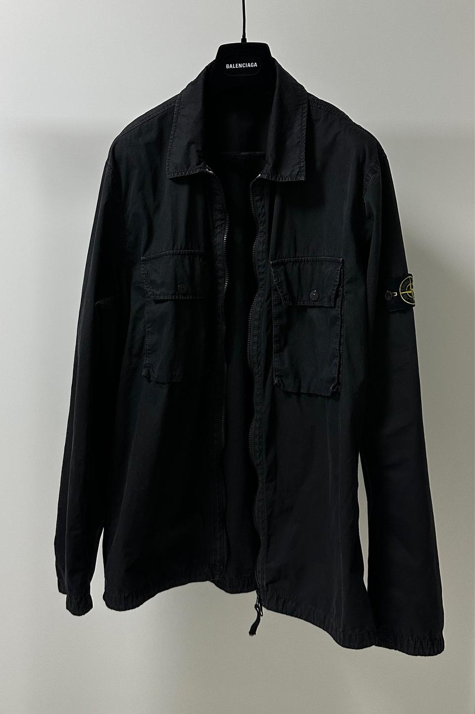 [3XL] 스톤아일랜드 올드이펙트 오버셔츠 자켓