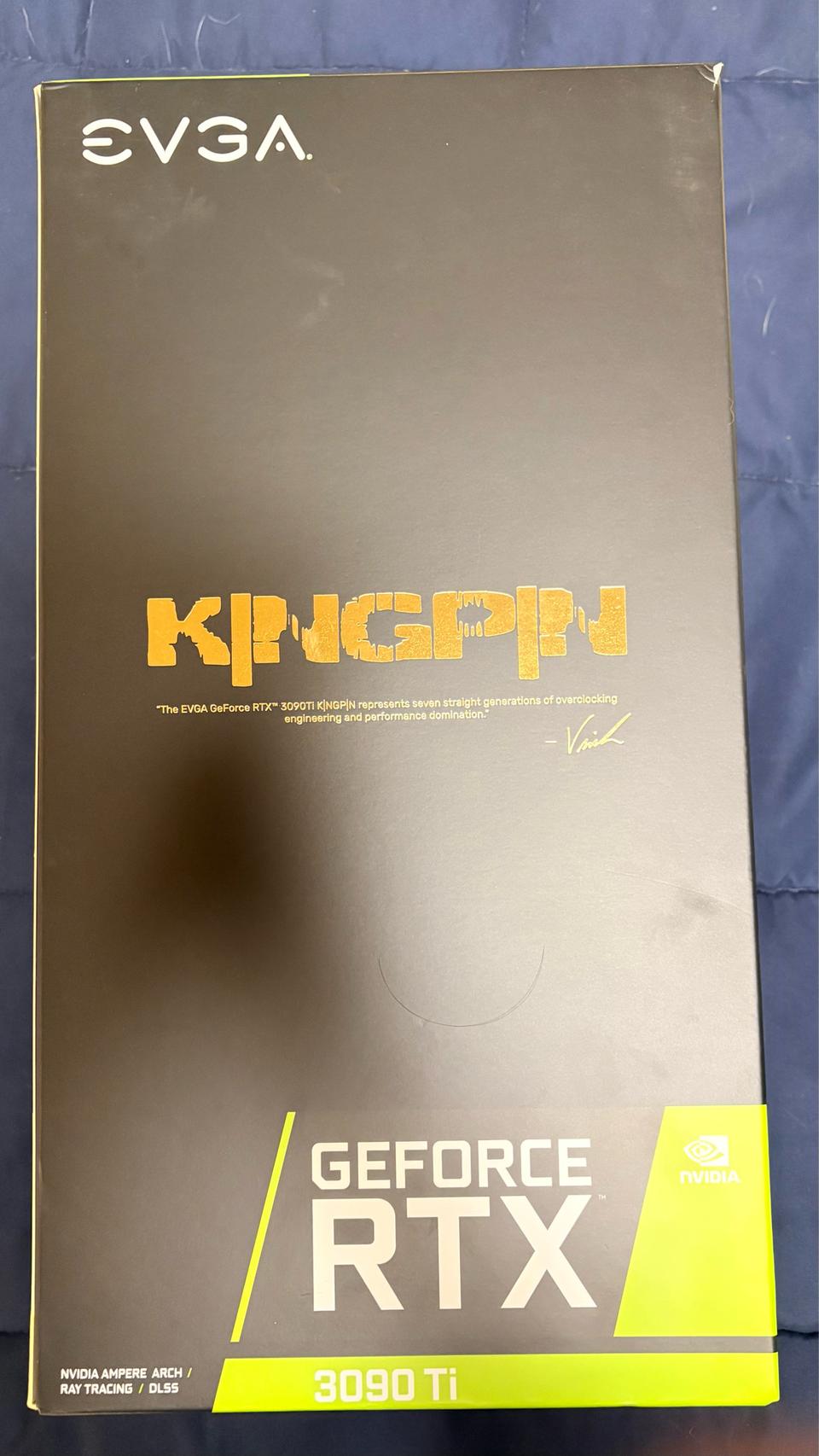 EVGA RTX 3090 Ti KINGPIN 수냉 그래픽카드 (풀박스)