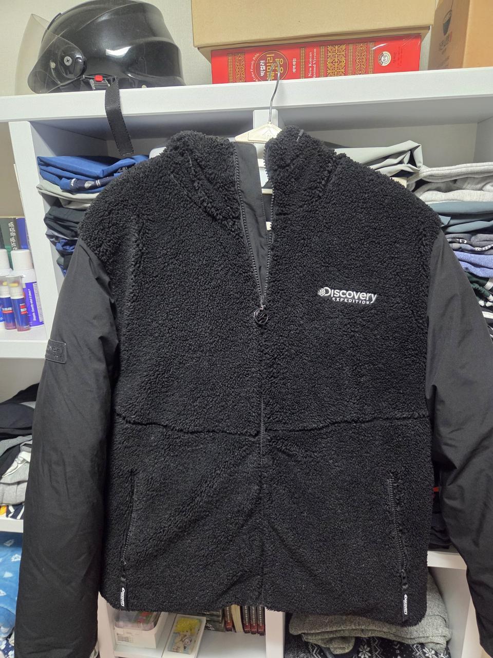 디스커버리 후리스 패딩 105