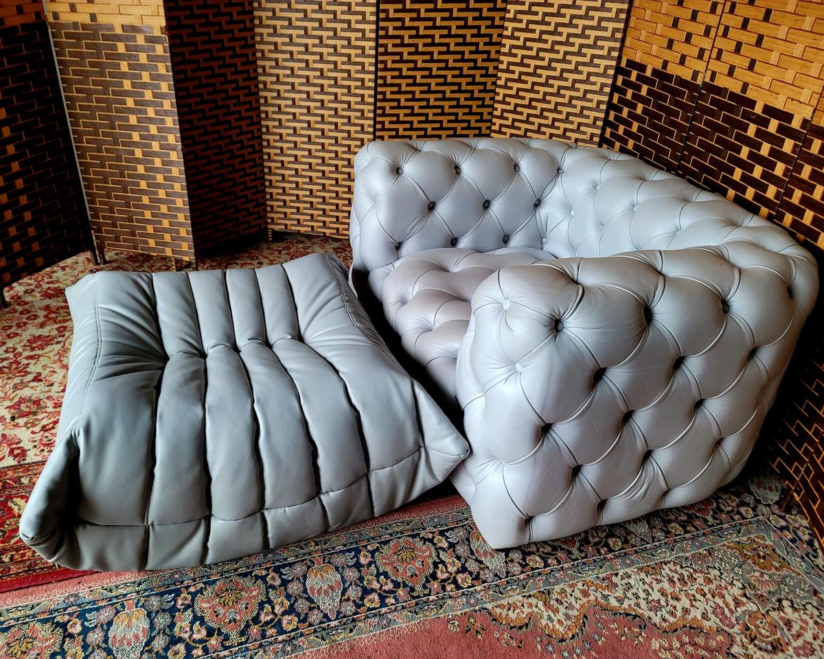 *체스터필드디자인*패브릭*1.5인용