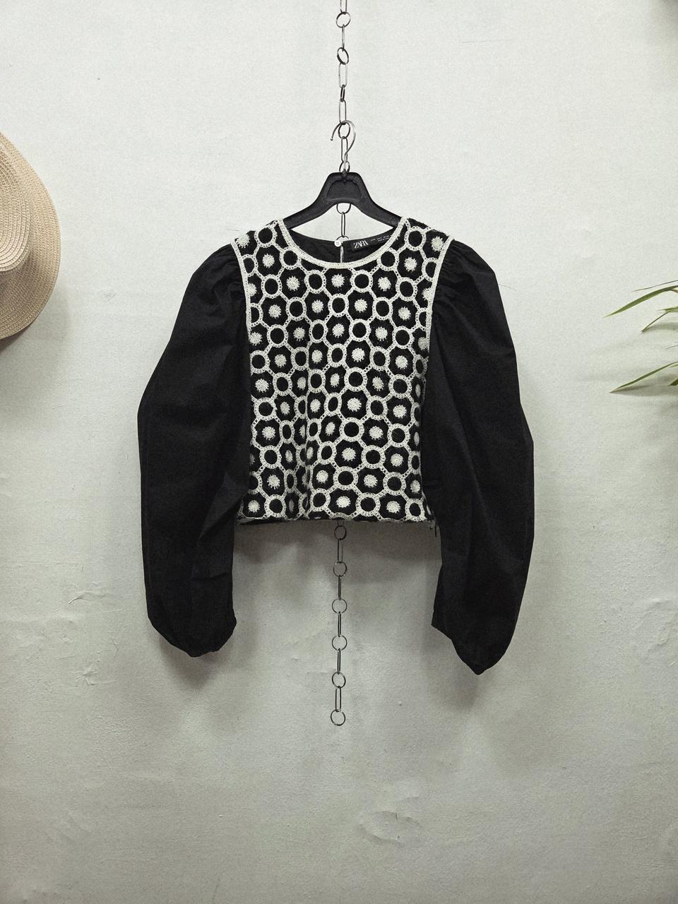 자라블라우스S(날씬55)