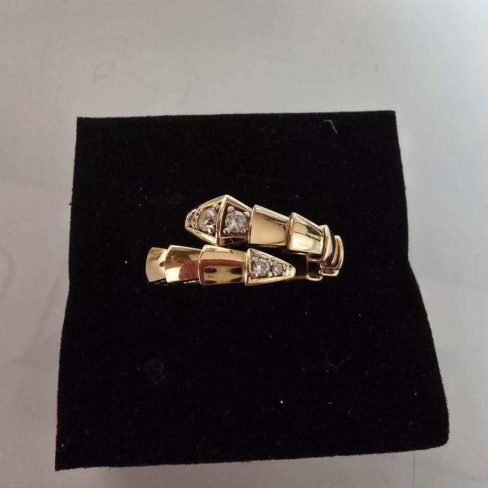 18k핑크골드 반지