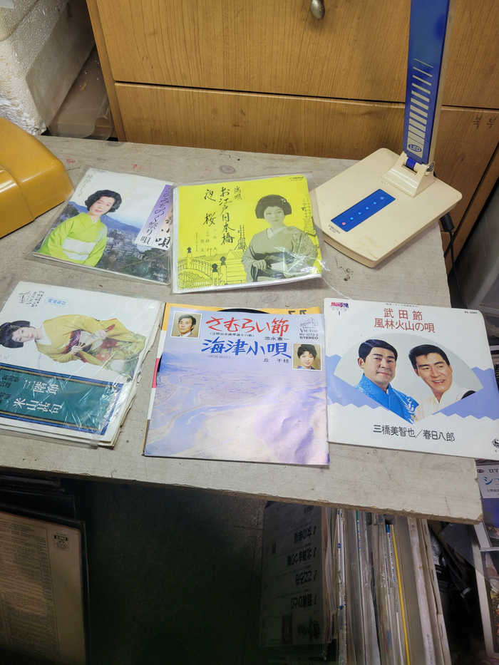 민트급 엘피/월드뮤직 - 1960 일본 엔카 45회전 10장