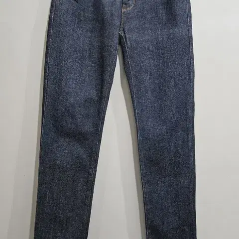 [ 1+1 ] 무지 ) 슬림핏 진청바지 28