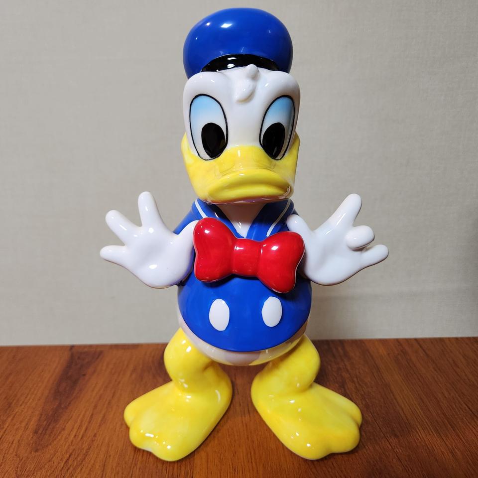 올드 빈티지 일본산 디즈니 도날드덕 세라믹 핸드크래프티드 피겨린.