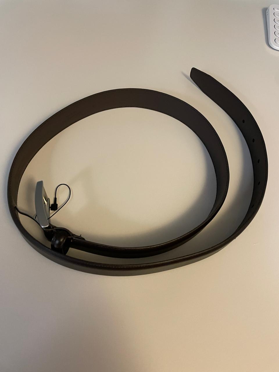 유니클로 이탈리안 레더 스티치 벨트 L